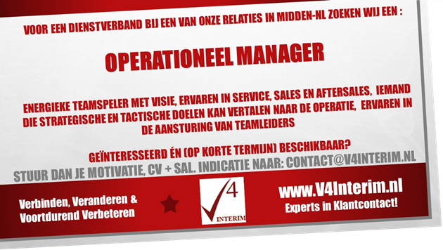 Operationeel Manager